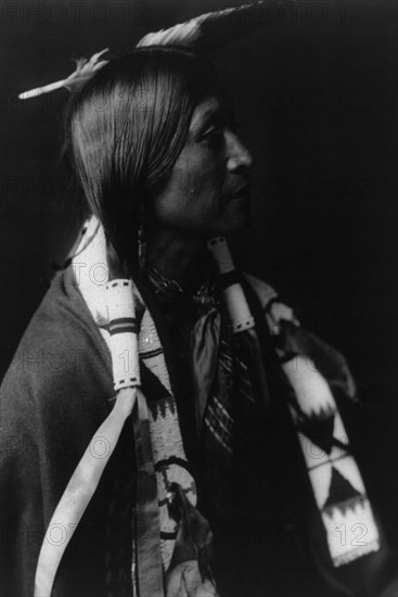 A Jicarilla, 1905. Creator: Edward Sheriff Curtis.