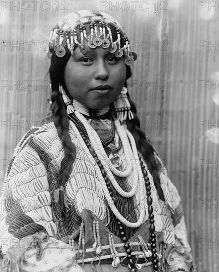 Wishham bride, c1910. Creator: Edward Sheriff Curtis.