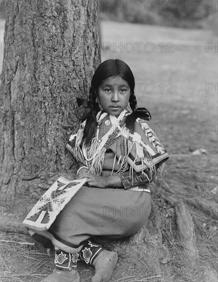 Umatilla child, c1910. Creator: Edward Sheriff Curtis.