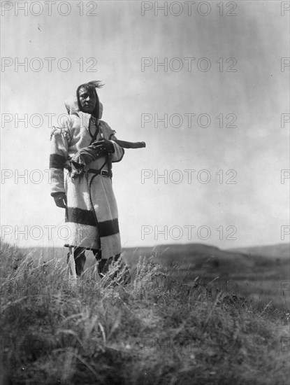 Piegan scout, c1910. Creator: Edward Sheriff Curtis.