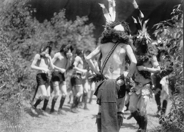 Yebichai prayer, C, c1906. Creator: Edward Sheriff Curtis.