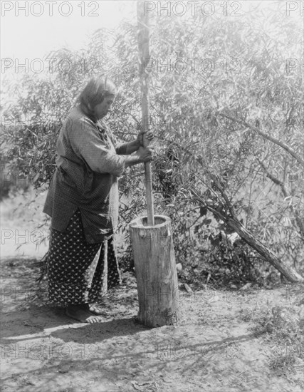 Wichita mortar, c1927. Creator: Edward Sheriff Curtis.