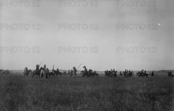 Morning attack, c1907. Creator: Edward Sheriff Curtis.