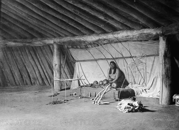 The altar, 1908, c1908. Creator: Edward Sheriff Curtis.