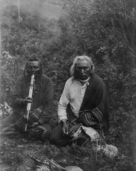 A smoke, c1905. Creator: Edward Sheriff Curtis.