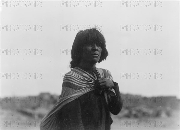 The farmer, c1905. Creator: Edward Sheriff Curtis.