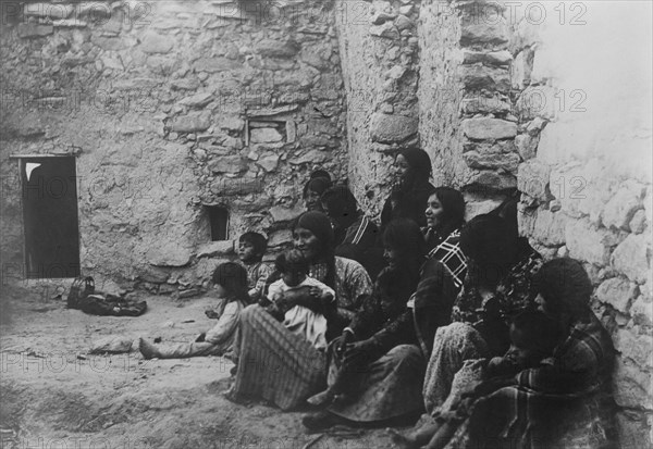 Hopi life, c1907. Creator: Edward Sheriff Curtis.