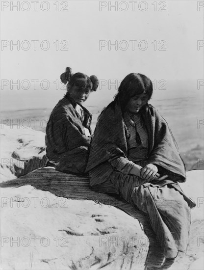 Maiden and Matron, c1905. Creator: Edward Sheriff Curtis.