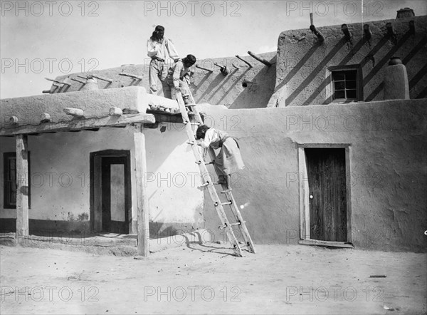 In San Ildefonso, c1927. Creator: Edward Sheriff Curtis.