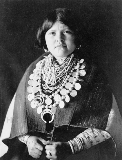 Zuni ornaments, c1903. Creator: Edward Sheriff Curtis.