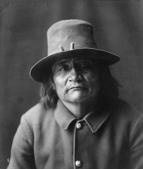 A policeman, c1904. Creator: Edward Sheriff Curtis.