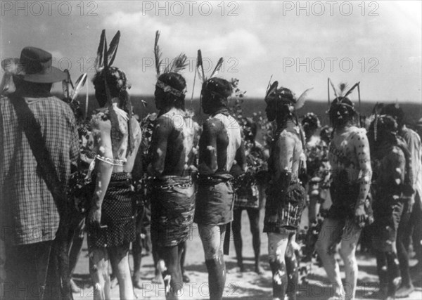 Feast march ceremony, c1905. Creator: Edward Sheriff Curtis.