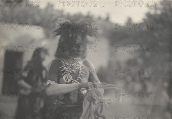 The snake priest, c1906. Creator: Edward Sheriff Curtis.