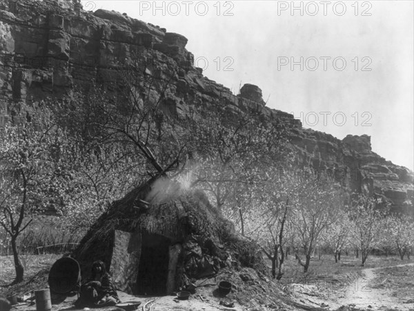 Home of the Havasupai, c1903. Creator: Edward Sheriff Curtis.