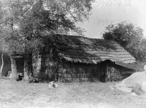 A Diegueño home, c1924. Creator: Edward Sheriff Curtis.