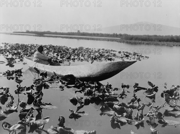 The wokas season-Klamath, c1923. Creator: Edward Sheriff Curtis.