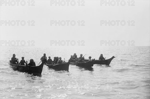 On Shoalwater Bay, c1913. Creator: Edward Sheriff Curtis.