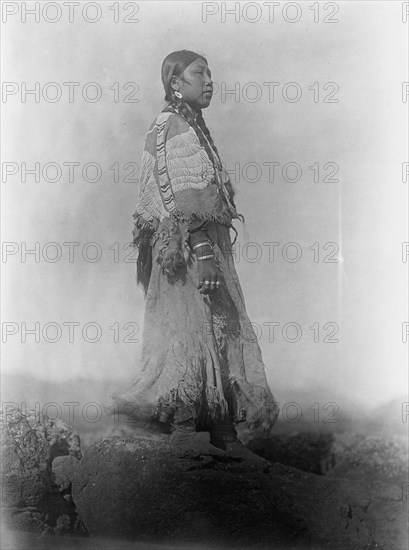 Wishham woman, c1910. Creator: Edward Sheriff Curtis.