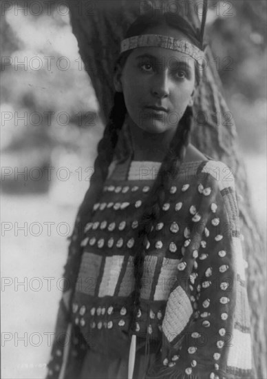 Lucille, 1907, c1907. Creator: Edward Sheriff Curtis.