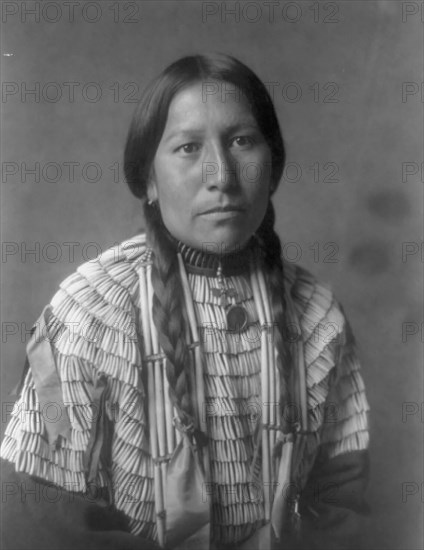 Daughter of American Horse, 1908, c1908. Creator: Edward Sheriff Curtis.