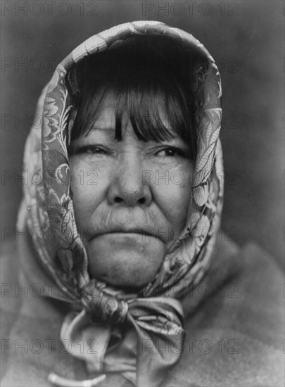 Datsolali, Washo basket-maker, c1924. Creator: Edward Sheriff Curtis.