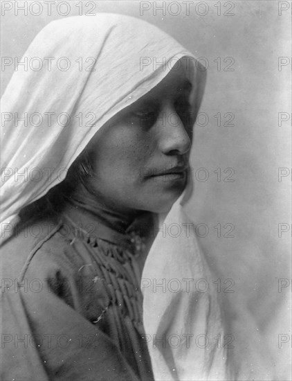 A Taos woman, c1905. Creator: Edward Sheriff Curtis.