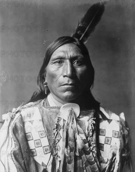 Little Hawk, c1907. Creator: Edward Sheriff Curtis.