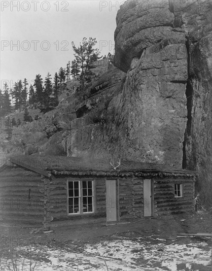 Camp Curtis, c1908. Creator: Edward Sheriff Curtis.