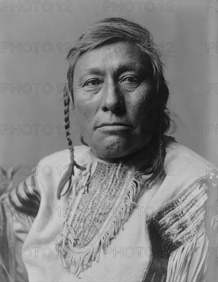 Long Time Dog, c1908. Creator: Edward Sheriff Curtis.