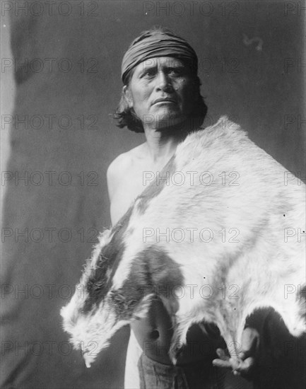 Nato, the goat man-Hopi, c1906. Creator: Edward Sheriff Curtis.