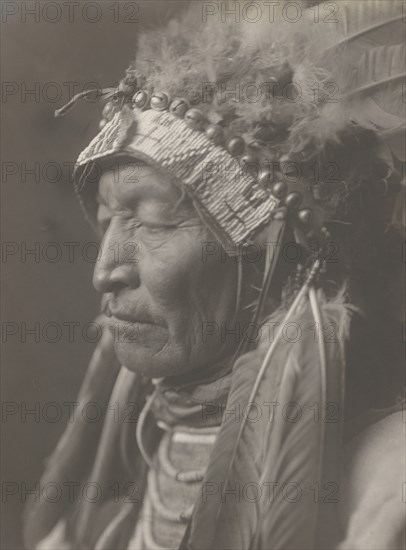 Old Tail, 1908. Creator: Edward Sheriff Curtis.