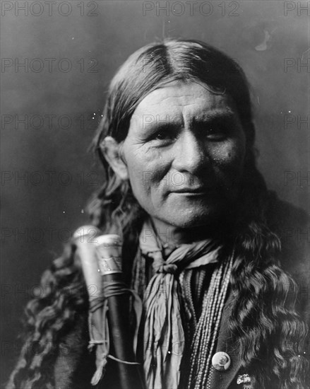 A Santa Clara man (Frost Moving), c1905. Creator: Edward Sheriff Curtis.