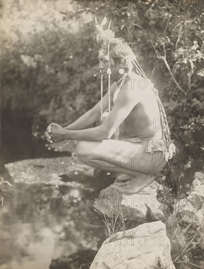 Day dreams, 1905. Creator: Edward Sheriff Curtis.