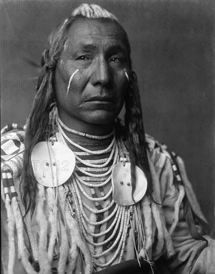 Red Wing-Apsaroke, c1908. Creator: Edward Sheriff Curtis.