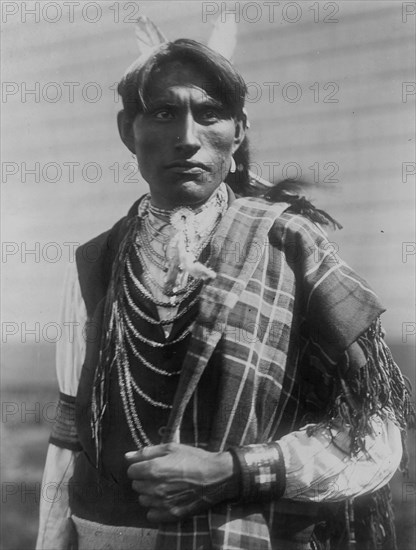 Reuben Black Boy, c1910. Creator: Edward Sheriff Curtis.