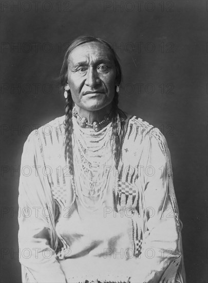 Running Owl, c1910. Creator: Edward Sheriff Curtis.