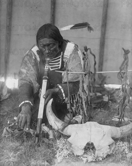 Saliva, c1907. Creator: Edward Sheriff Curtis.