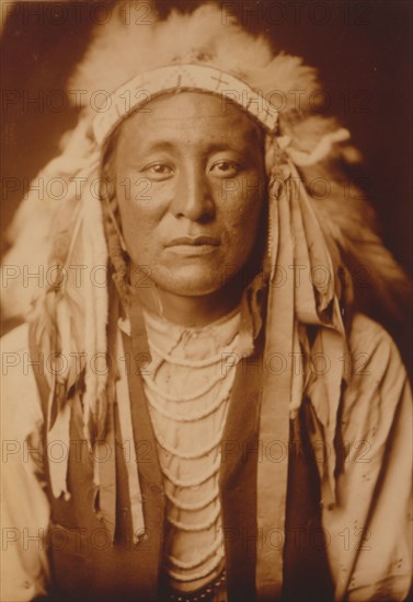 Sings in the Mountains, c1905. Creator: Edward Sheriff Curtis.