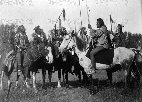 Council of War, c1908. Creator: Edward Sheriff Curtis.