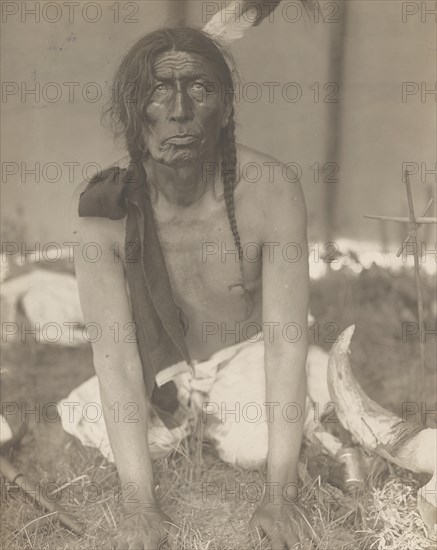 Slow Bull, 1907. Creator: Edward Sheriff Curtis.