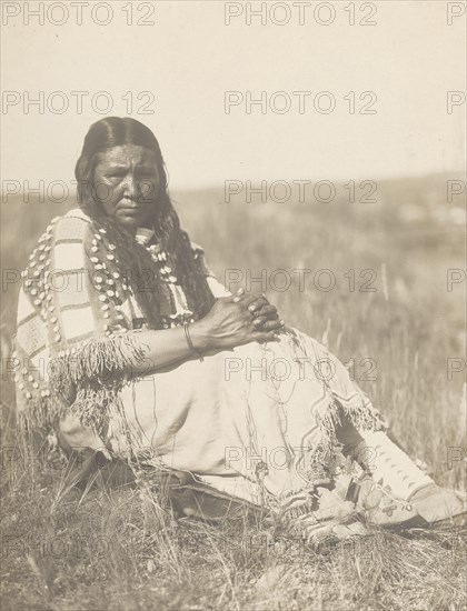 Strikes Back, 1910. Creator: Edward Sheriff Curtis.