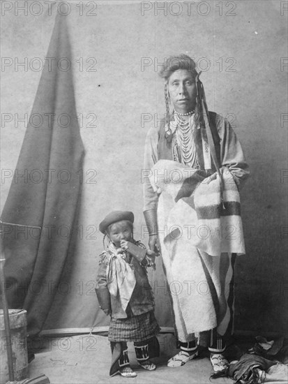 Strong Enemy, c1908. Creator: Edward Sheriff Curtis.