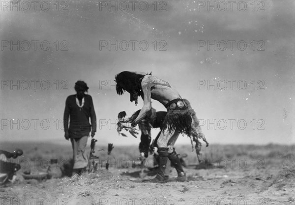 Placing kedan, c1905. Creator: Edward Sheriff Curtis.