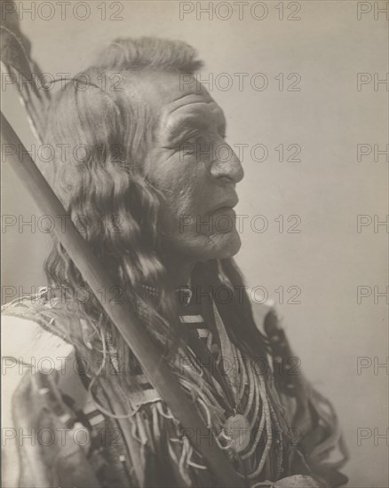 Two Leggings, 1908. Creator: Edward Sheriff Curtis.