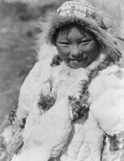 Uyowutcha-Nunivak, c1929. Creator: Edward Sheriff Curtis.