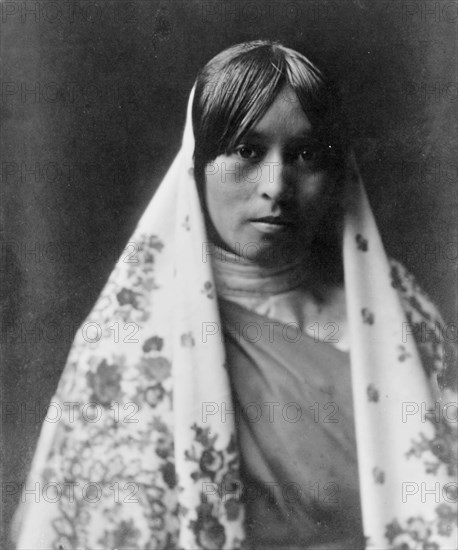 Walvia ("Medicine Root")-Taos, c1905. Creator: Edward Sheriff Curtis.