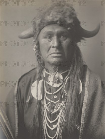 White Man Runs Him, 1908. Creator: Edward Sheriff Curtis.