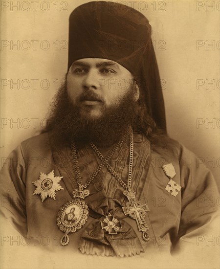 Greek Bishop of Alaska, 1894. Creator: Alfred Lee Broadbent.