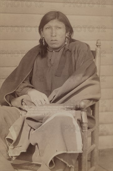 Tasunka, (alias Plenty Horse[s]) The slayer of Lieut Casey, near Pine Ridge, SD, 1891. Creator: John C. H. Grabill.