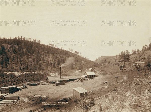 Dobbin's Mills, Black Hills, Dak, 1890. Creator: John C. H. Grabill.
